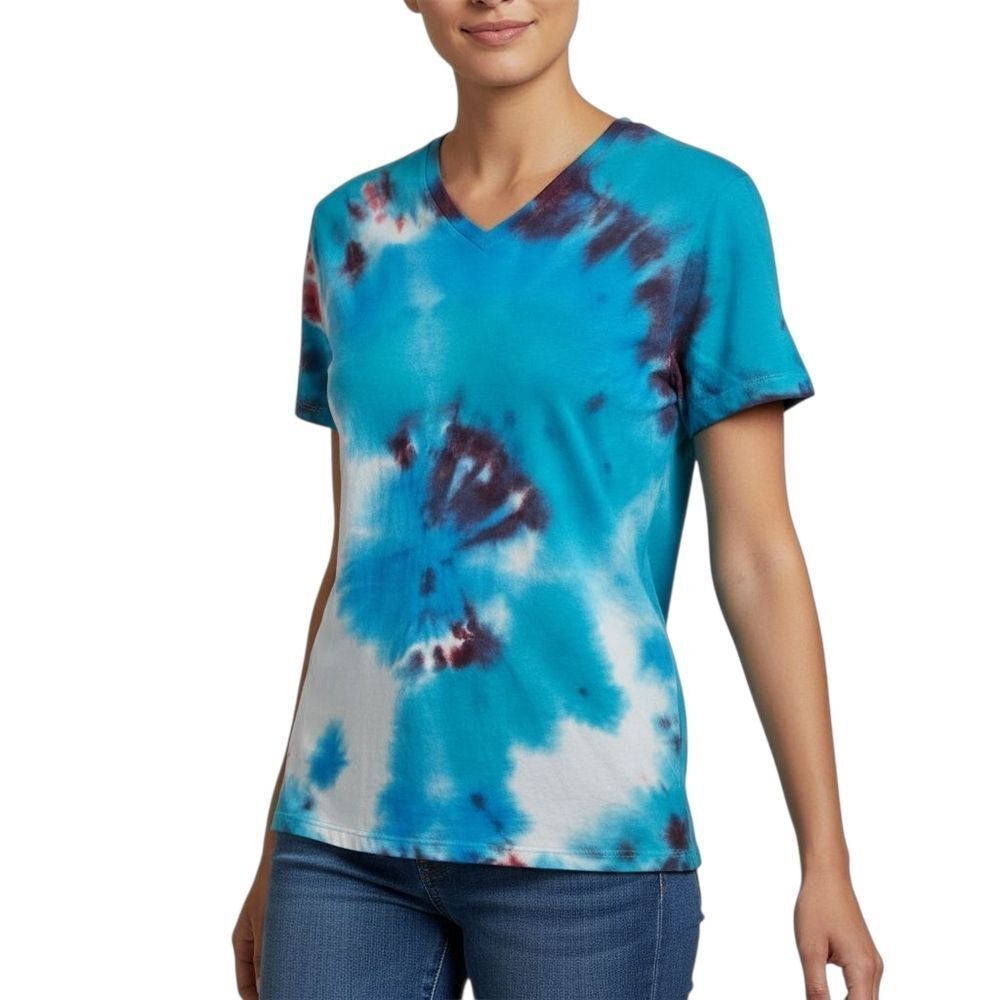 Goodfellow & Company Tye-dye V Neck Tee sz M unisex
